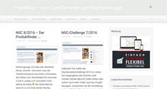 Desktop Screenshot of paid4blog.de