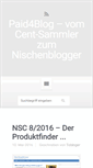 Mobile Screenshot of paid4blog.de
